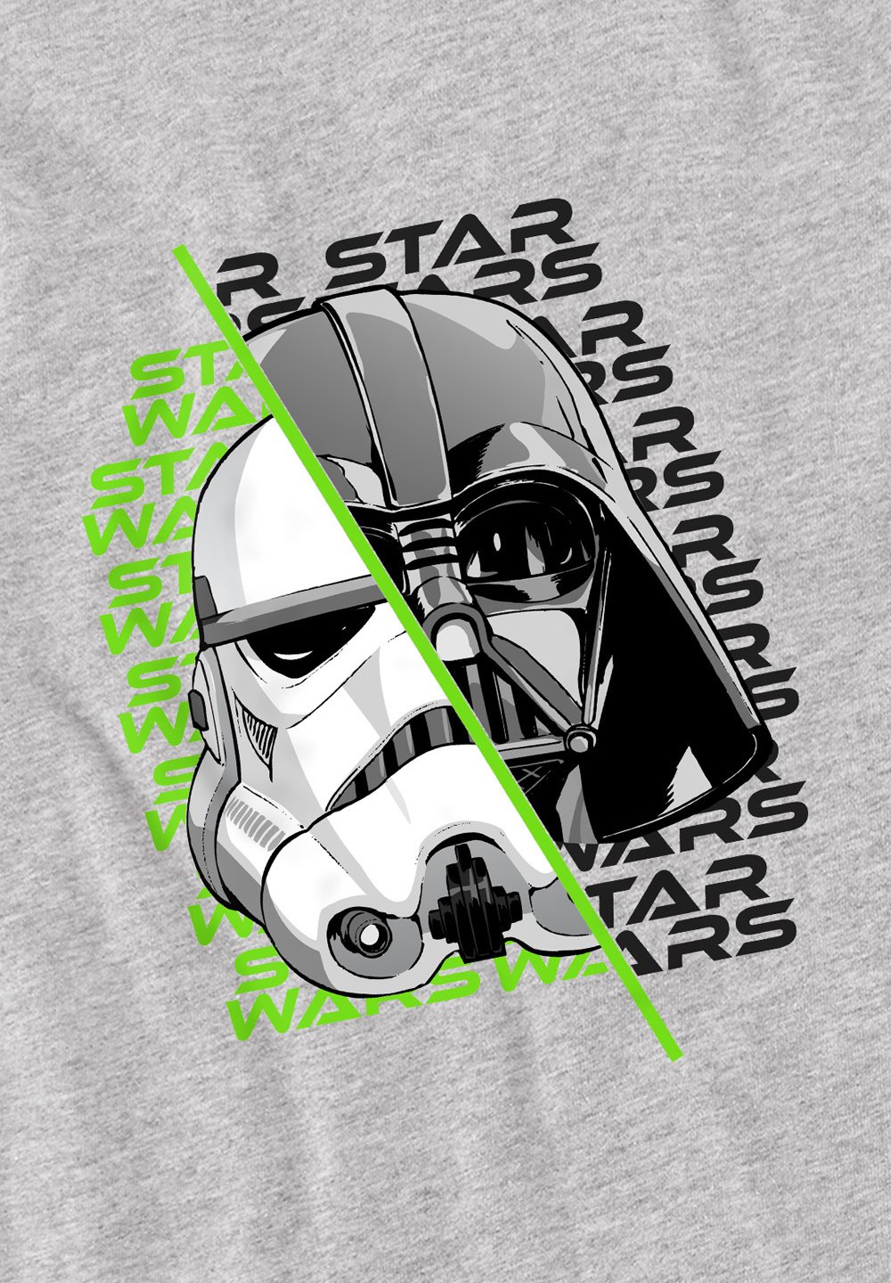 トップス DARTH VADER & STORM TROOPER / TEE Stormtrooper and Darth Vader JEDI Selfie HOLLYWOOD Cotton T-shirt