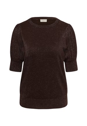 Kaffe Curve, KCREGITTA PLEAT - Camiseta estampada - coffee bean
