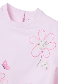 OVS FRILL AND FLORAL EMBROIDERY - Sweater - light pink