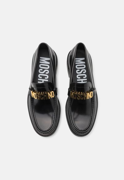 MOSCHINO SCARPA UOMO - Polobotky - nero