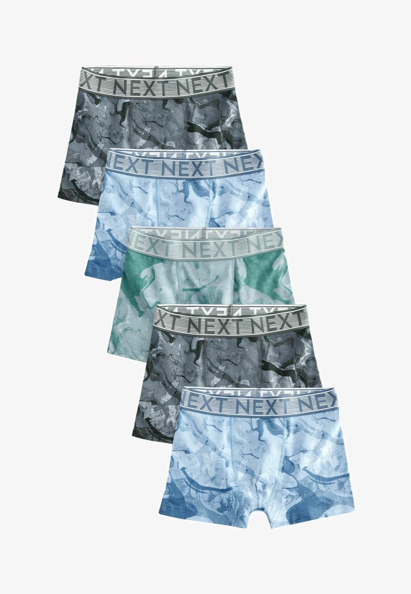 Next 5 PACK - Panties - blue marble print