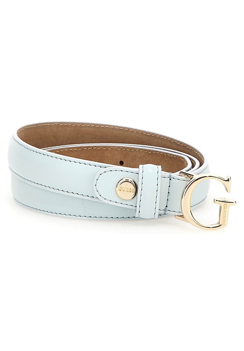 Guess ADJ NOT REV PANT Belt himmelblau/light blue Zalando.ie
