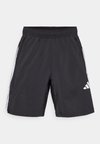 TRAIN ESSENTIALS 3 STRIPES SHORT - Sports shorts - black