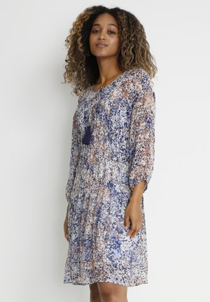 CRLEONA - Day dress - navy eventide camouflage