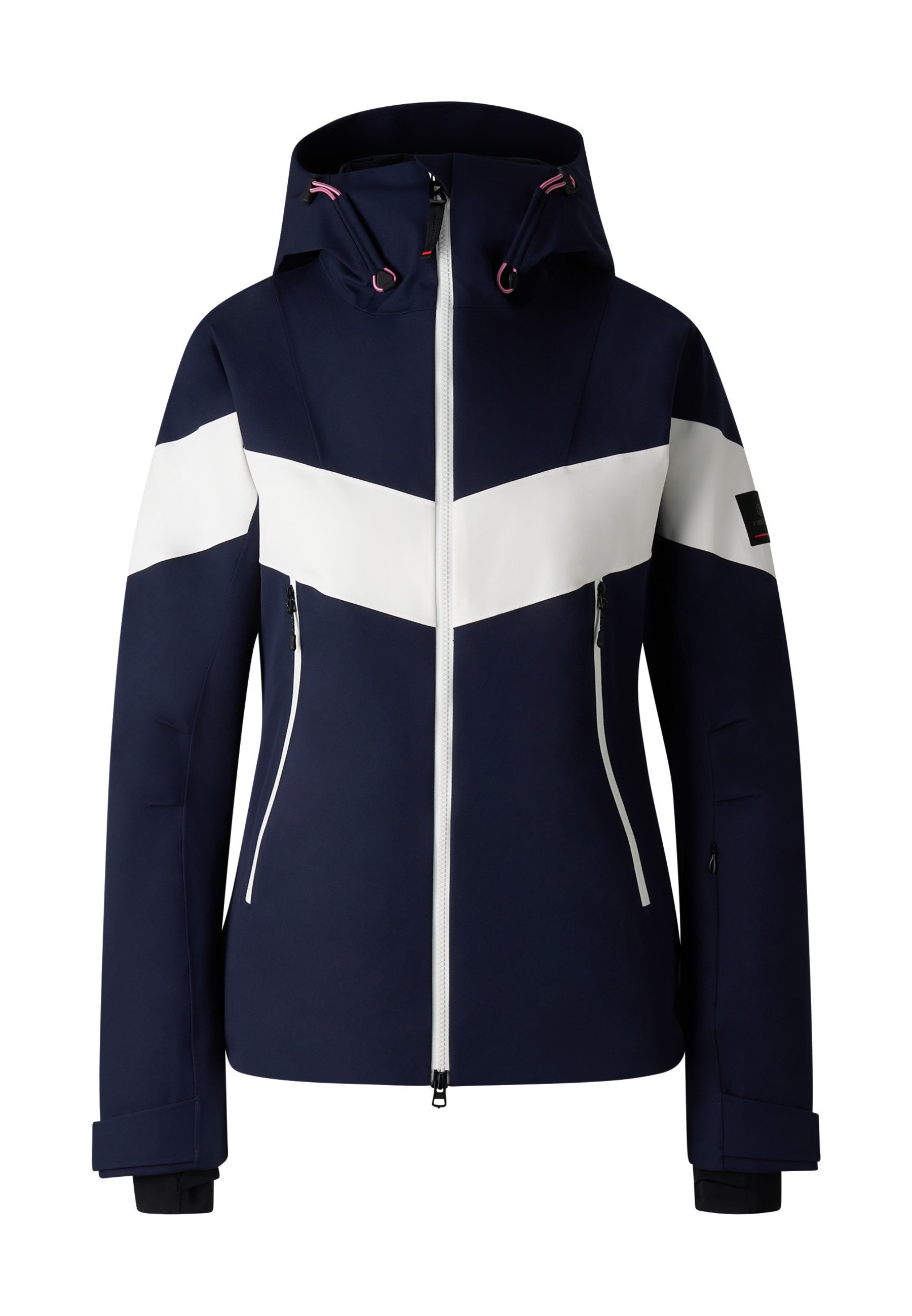 Bogner Fire + Ice ASHLEY - Ski jacket - navy-blau off-white/blue