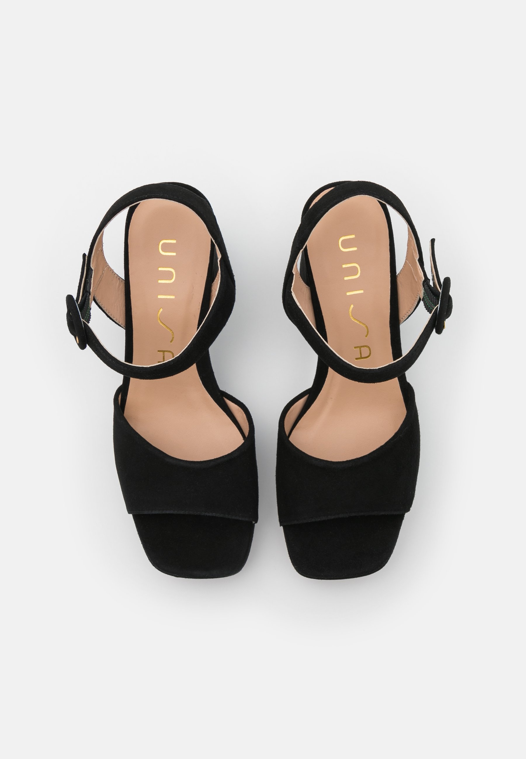 Unisa ODRAN - Sandalias con plataforma - black/negro - Zalando.es