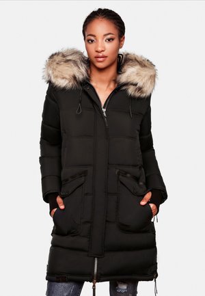 CHASKAA - Wintermantel - black