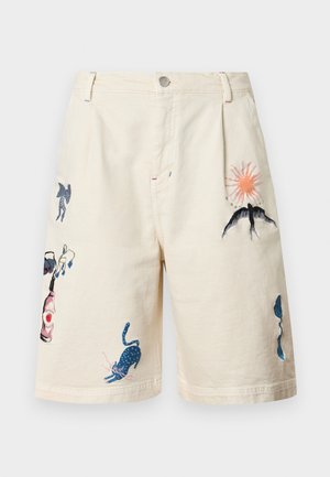BREYLA - Denimové šortky - beige
