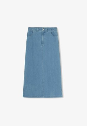 Résumé A-lõikeline seelik - medium denim