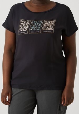 T-Shirt print - black