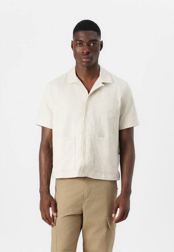GUAYABERA SHIRT - Shirt - beige