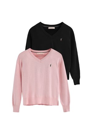 PACK 2 - Pullover - black-pink vigore