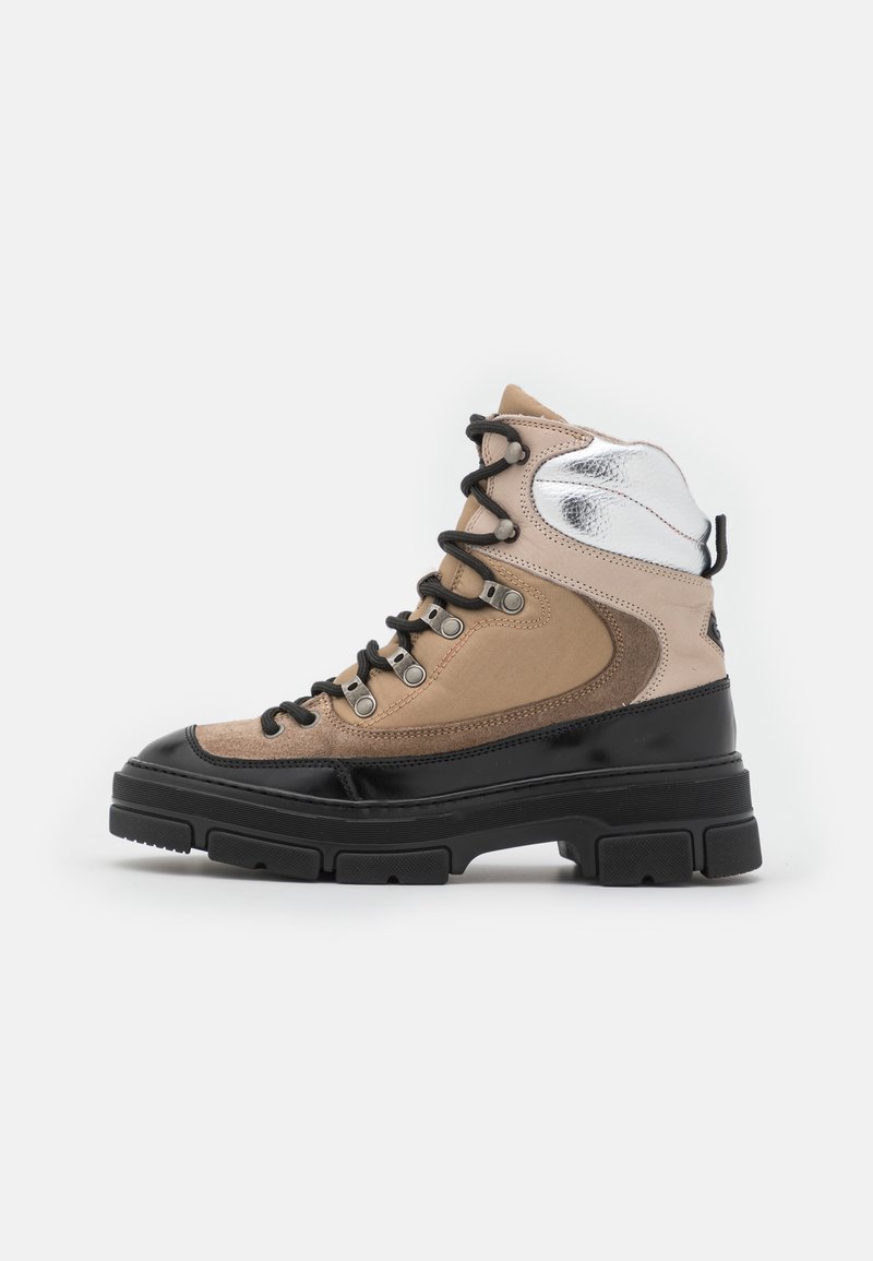 GANT MONTHIKE - Plateaustiefelette - taupe/black/taupe - Zalando.de 