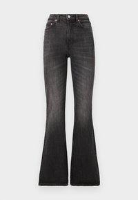Džíny Bootcut - black
