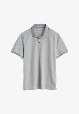 Seasalt Cornwall, SEASALT CORNWALL BALEFIRE STRIPE POLO - Poloshirt - grey - woad quarry