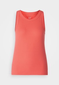 HIGH NECK TANK - Top - cayenne