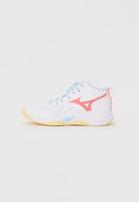 Wybrany, white/calypso coral/pale banana