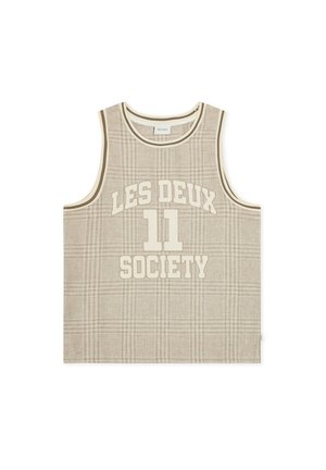 Les Deux, CHECK TANK - Top - light sand