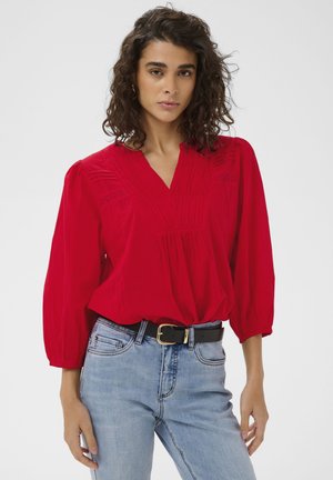 KARLI 3/4 SL - Blouse - true red