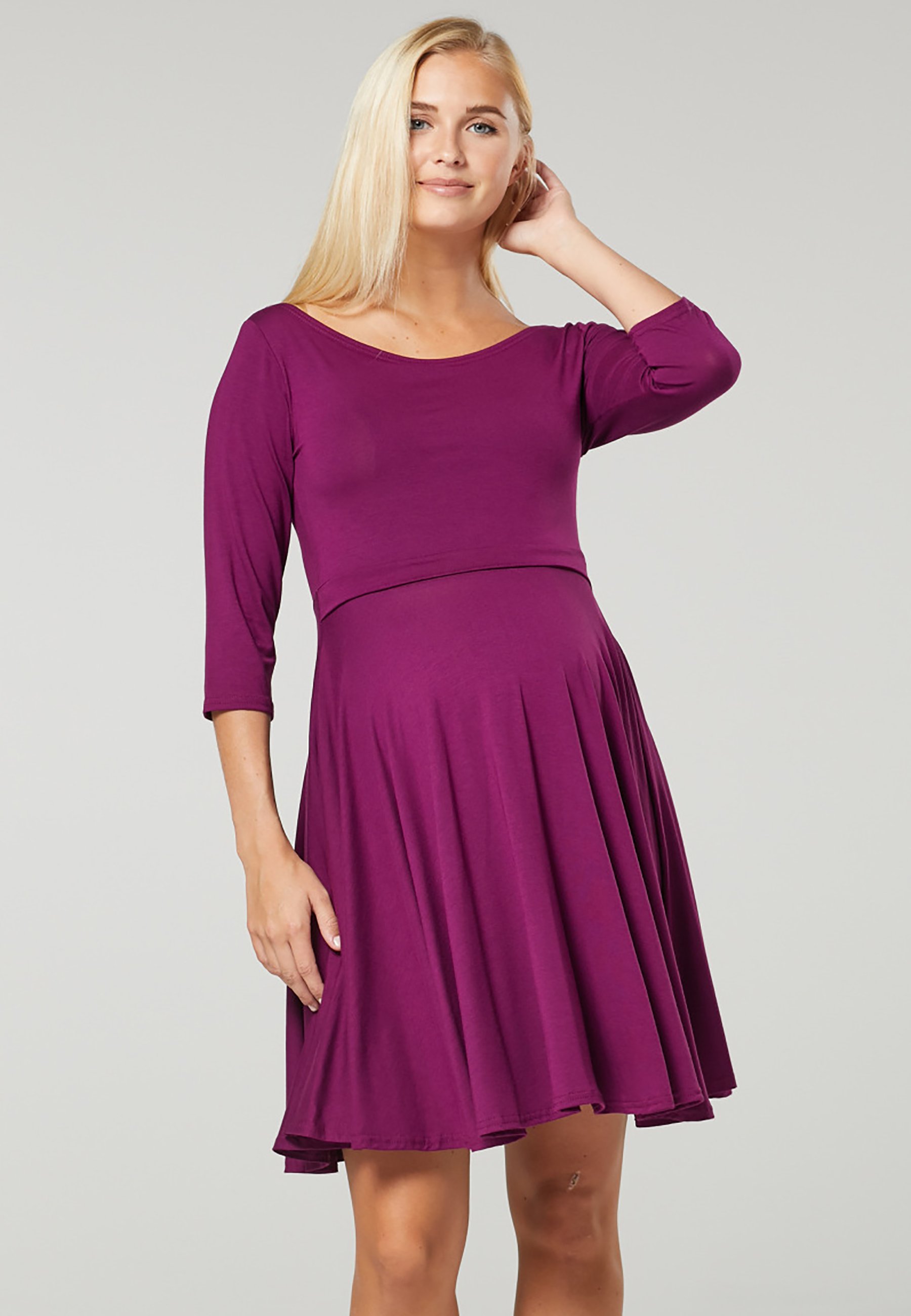 Chelsea Clark UMSTANDS-COCKTAILKLEID MIT STILLFUNKTION - Cocktailkleid/festliches  Kleid - Pflaume/lila - Zalando.de