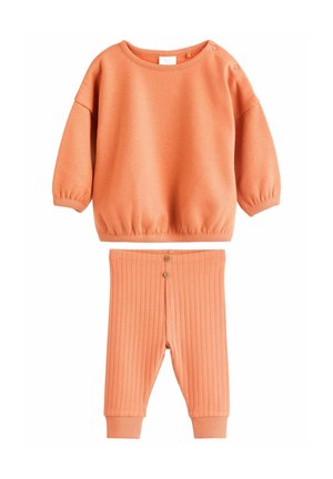 SET - REGULAR FIT - Mikina - dusty orange
