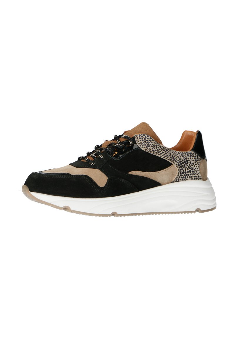 Damen Sneaker low | Manfield MIT GEPARDENMUSTER Sneaker low schwarz - SR30875 Damen Sneaker low | Manfield MIT GEPARDENMUSTER Sneaker low schwarz - SR30875