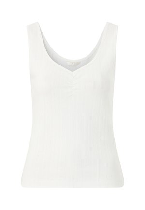 Ellos Collection, LEIBCHEN AUS POINTELLE. - Top - white