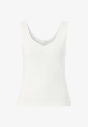 Ellos Collection, LEIBCHEN AUS POINTELLE. - Top - white