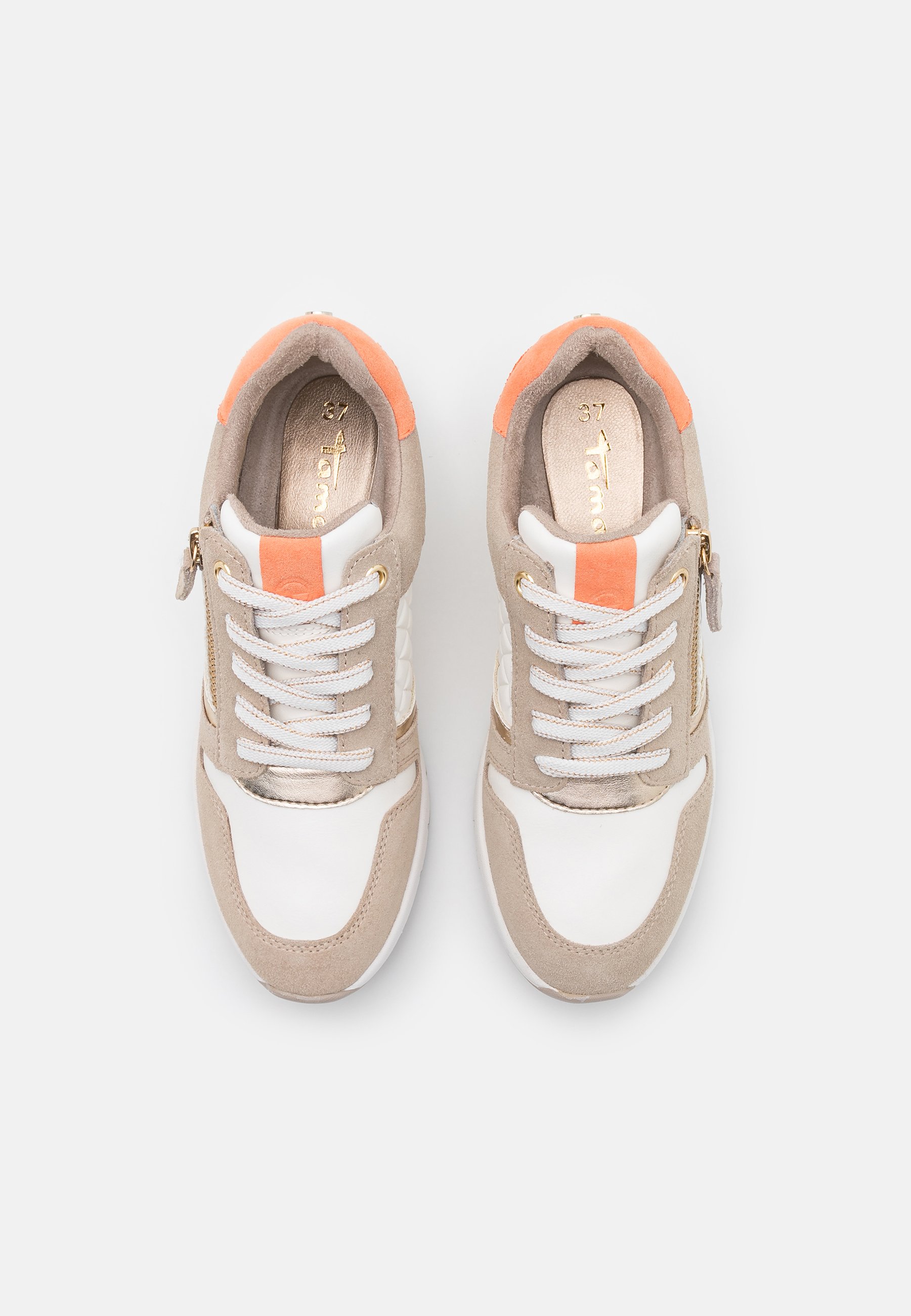 Tamaris Sneakers laag - dune/light gold/Beige - Zalando.nl