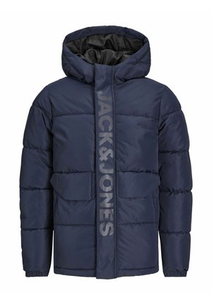 Jack & Jones Junior JCOSPEED PUFFER - Winter jacket - navy blazer