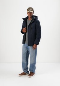 TOM TAILOR PUFFER JACKET - Téli dzseki - sky captain blue