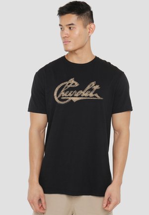 CHEVROLET CHEVY SCRIPT - T-Shirt print - black