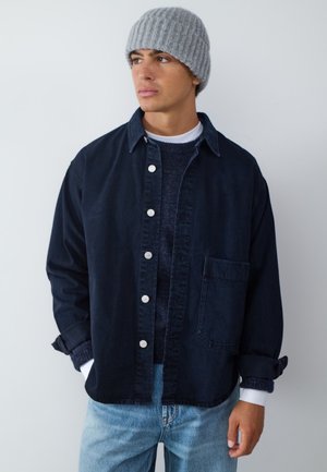 Balmohk, Classic Overshirt - Veste en jean - blue black denim