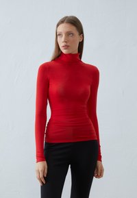 Anna Field TURTLENECK WITH WOOL MIX CONTENT - Top dugih rukava - red