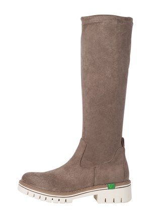 Stivali con plateau - taupe