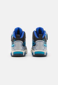 Geox INEK BOY LIGHT UP - High-top trainers - navy/turquoise
