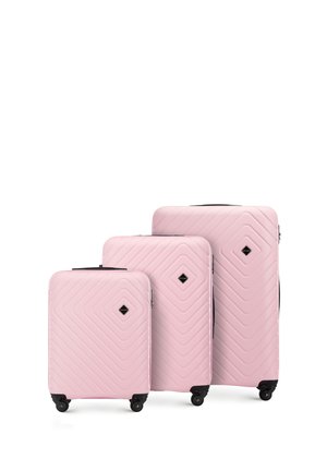 WITTCHEN LUGGAGE SET FROM ABS - Luggage set - light pink