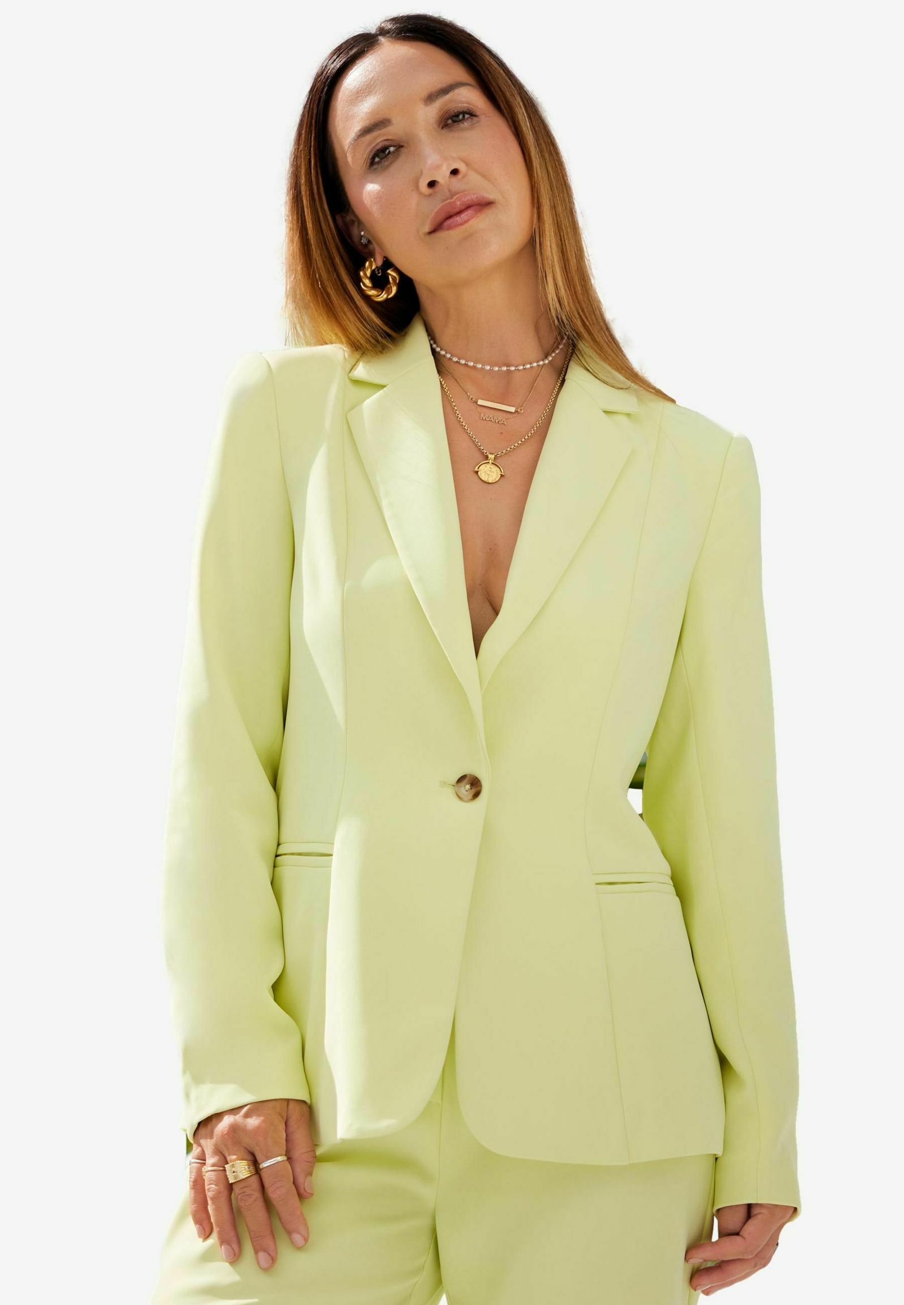 Myleene Klass REGULAR FIT - Blazer - lime green/grün - Zalando.de