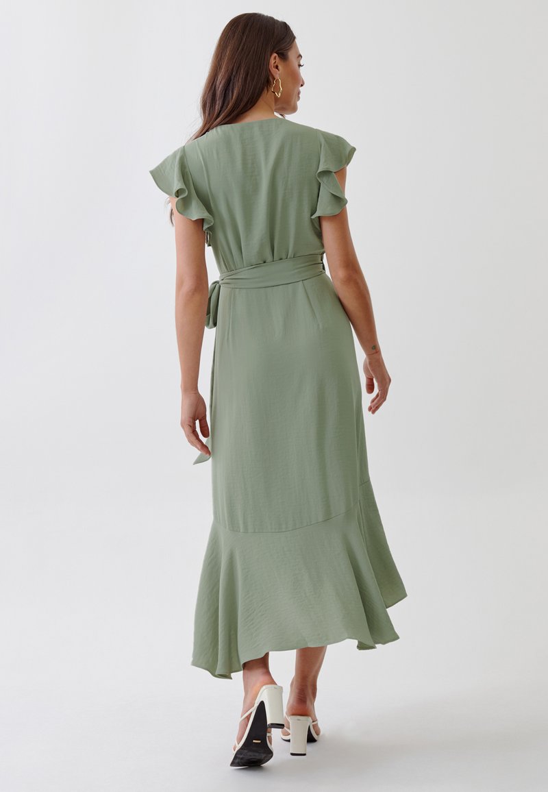 TUSSAH ALLY - Day dress - sage green/green - Zalando TUSSAH ALLY - Day dress - sage green/green - Zalando