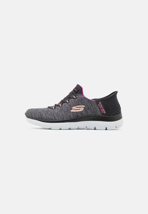 SUMMITS - Zapatos sin cordones - black mesh
