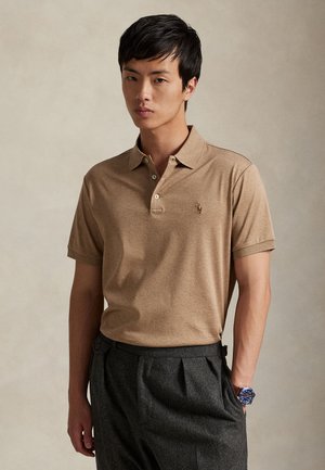 CUSTOM SLIM FIT SOFT COTTON POLO SHIRT - Pólóing - grey cloud heather