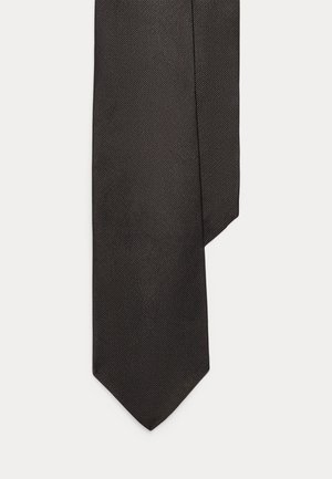 Polo Ralph Lauren SILK REPP NARROW TIE - Γραβάτα - black