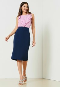 Rinascimento Jupe crayon - blau