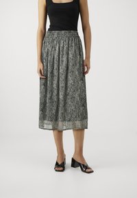 DRYKORN ATTRA - A-line skjørt - black