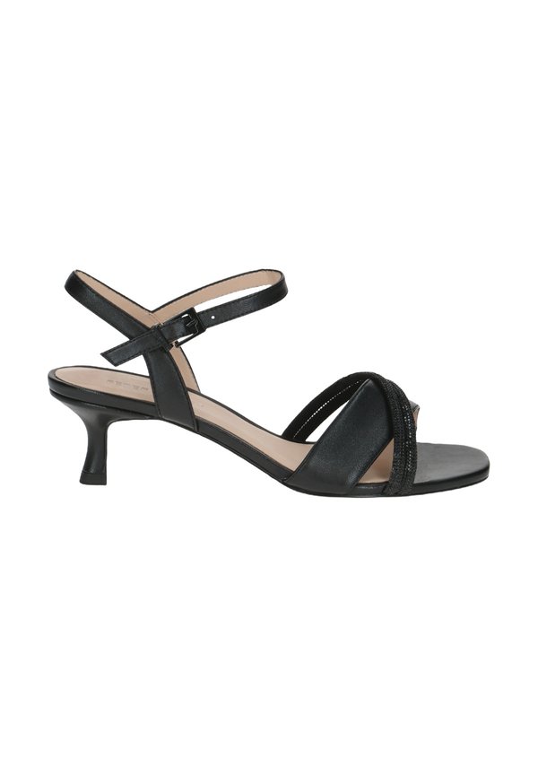 Riemensandalette - schwarz