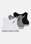 BRALETTE 3 PACK - Bustino - white/black/grey heather