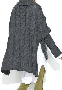 Makadamia Strickpullover - dark grey