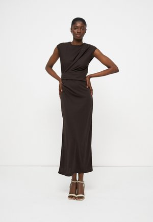 Anna Field Jerseykjole - dark brown