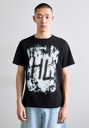 SCRIBBLE  - Majica kratkih rukava s printom - black/white