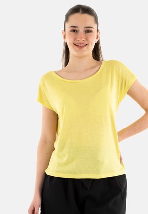 T-shirt basique - jaune